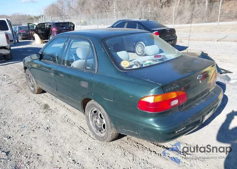 2000 Chevrolet Prizm from USA, damaged, VIN 1Y1SK5284YZ427445